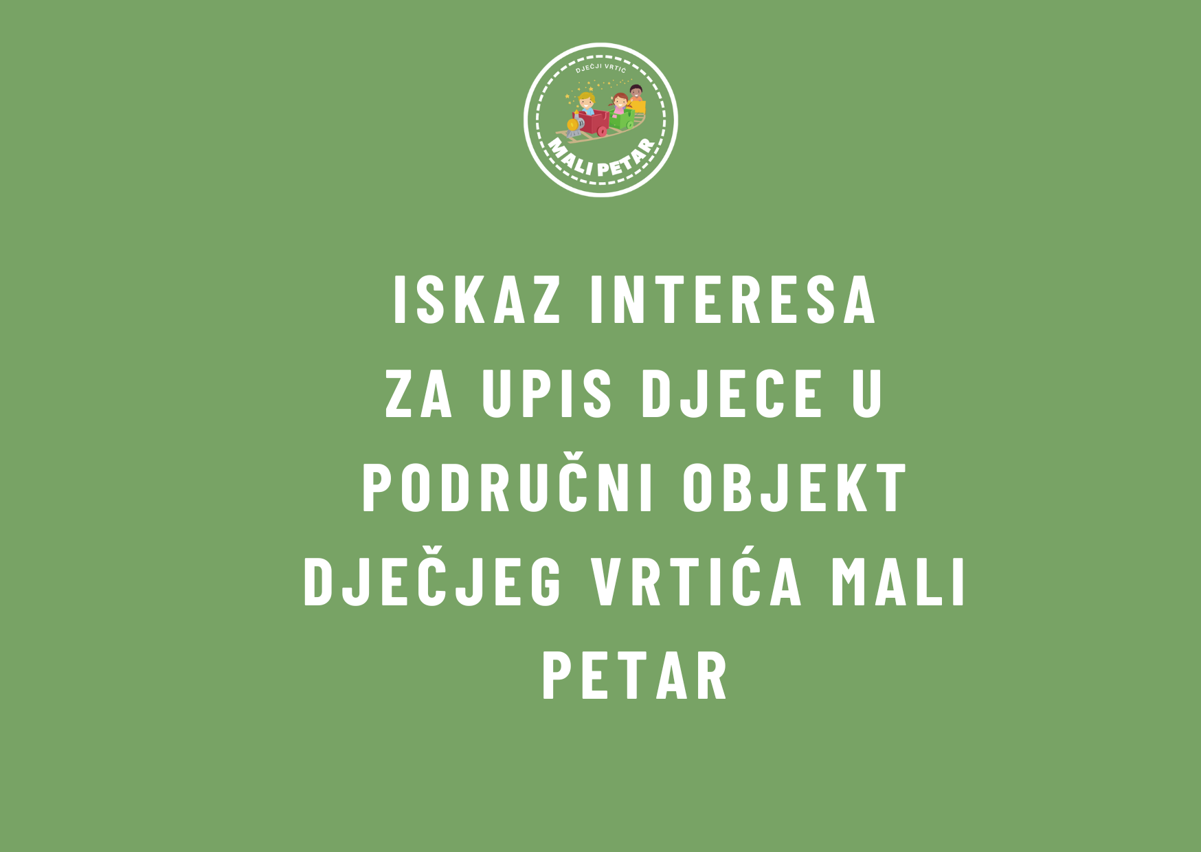 Iskaz interesa podrucni objekt