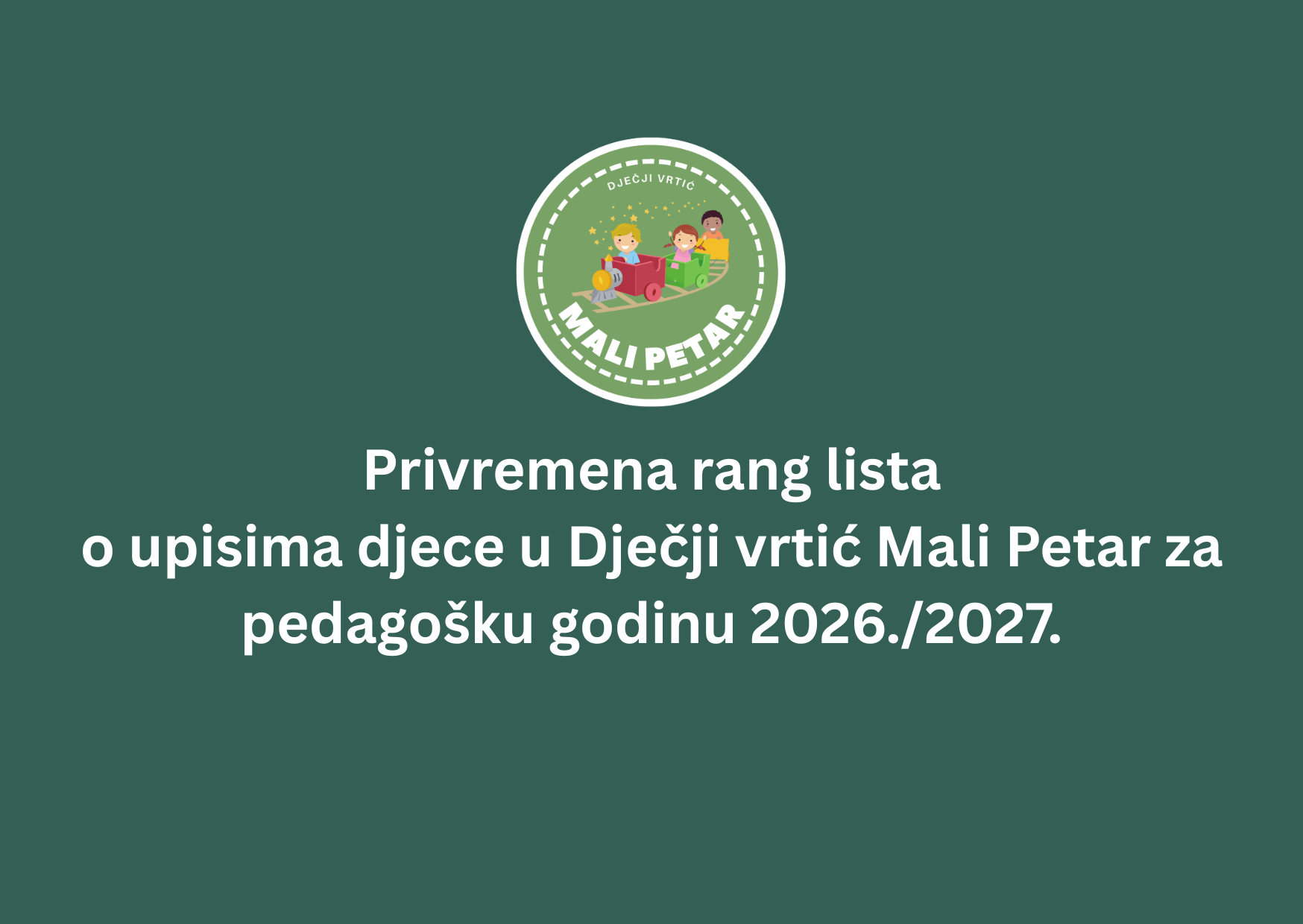 Privremena rang lista 26 27
