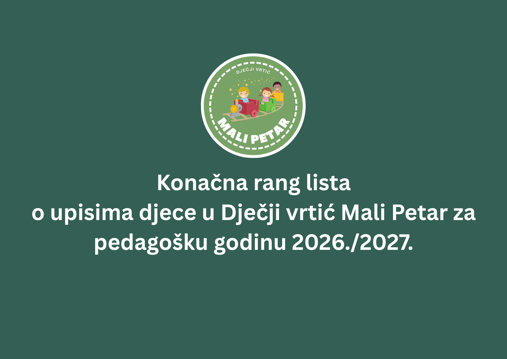 Konacna rang lista 26 27